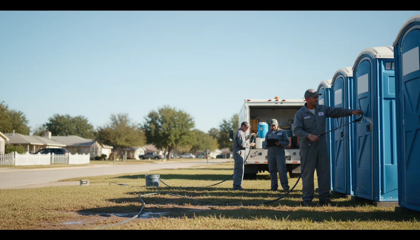 Long-Term Portable Toilet Rental in Kinsman, OH near me